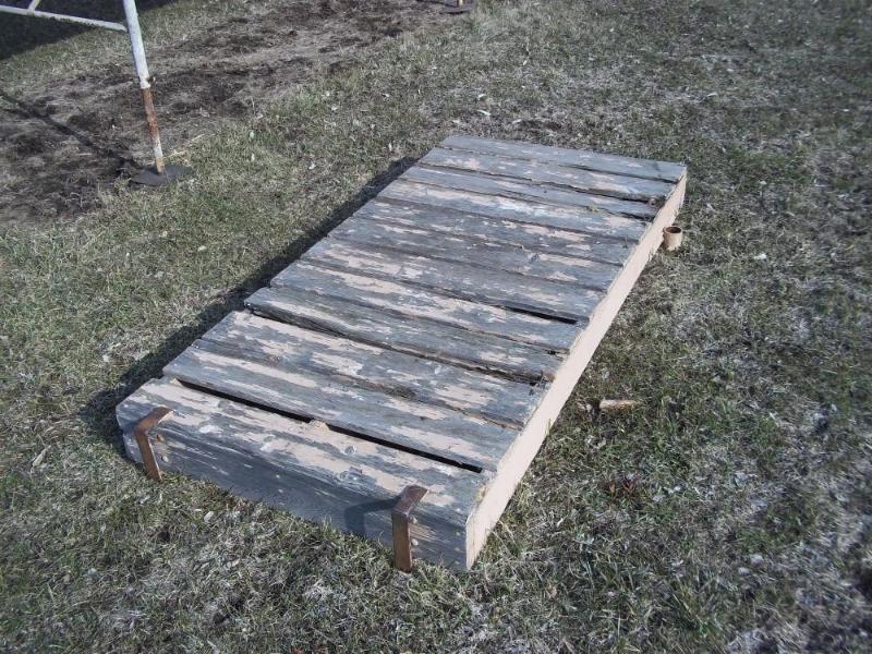 3 x 6 wood Dock Section...