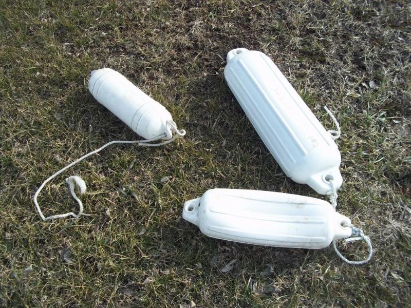 3 Boat  Dock Bumpers...