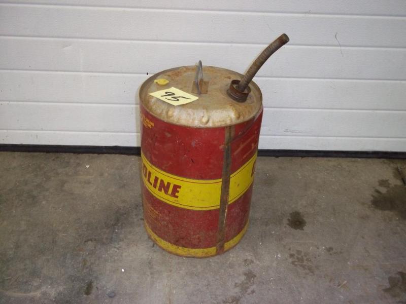 Antique 6.5 gallon Gas Can...