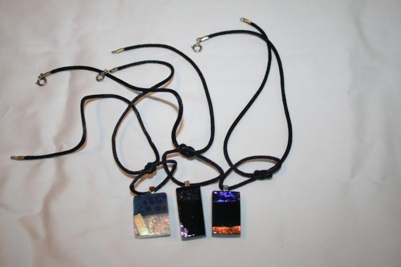 lot 108 image: 3 Jewelry necklaces...