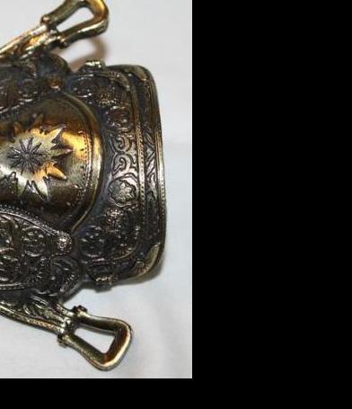 lot 145 image: vintage Metal belt buckle The Great...