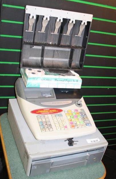 lot 23 image: Casio cash register PCR-T2000 The d...