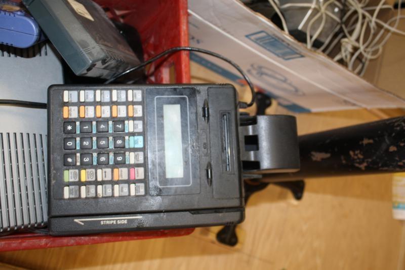lot 67 image: Credit card machine, Cisco, Treadne...