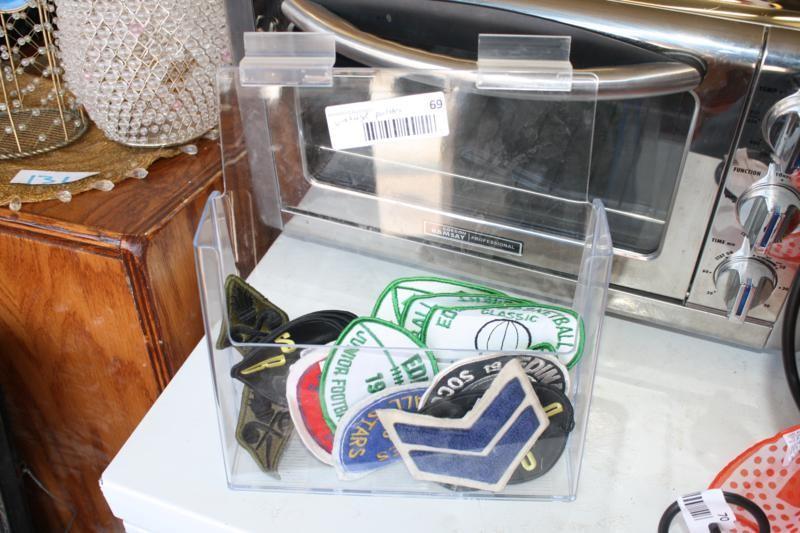 lot 69 image: Vintage high school varsity letters...