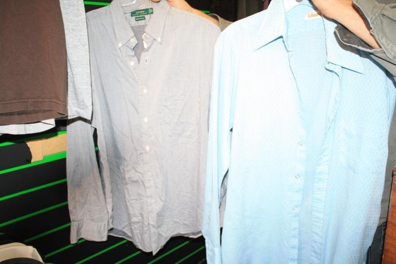 lot 84 image: Assorted mens shirts, polos, t-shi...