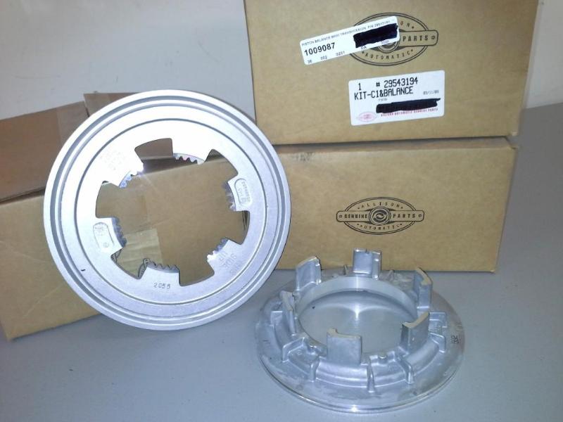 lot 108 image: (QTY 3) PISTON BALANCE B500 TRANSMISSION, PN 29543194  SEE COMMENTS