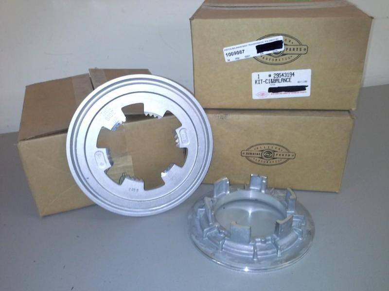 lot 109 image: (QTY 3) PISTON BALANCE B500 TRANSMISSION, PN 29543194  SEE COMMENTS