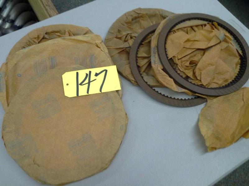 lot 147 image: (QTY 25) PLATE C5 CLUTCH FRICTION B500 29527014
