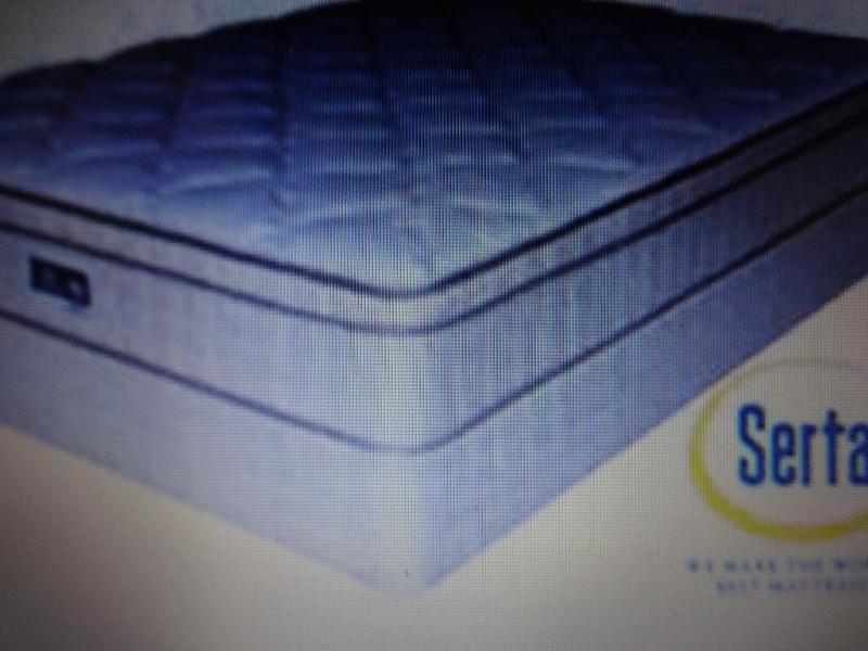 SERTA LANDER EUROTOP FULL MATTRESS ...