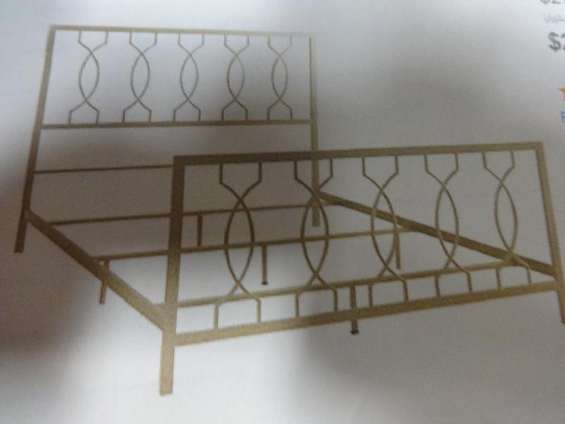 SERTA QUEEN BED SET - ELEGANT BRONZ...