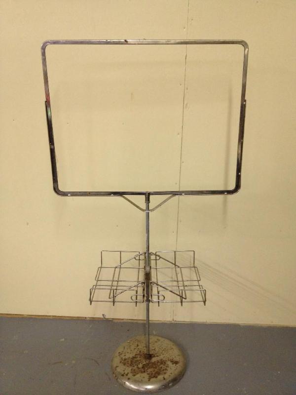 lot 18 image: Large Sign Holder with Weekly Specials Rack