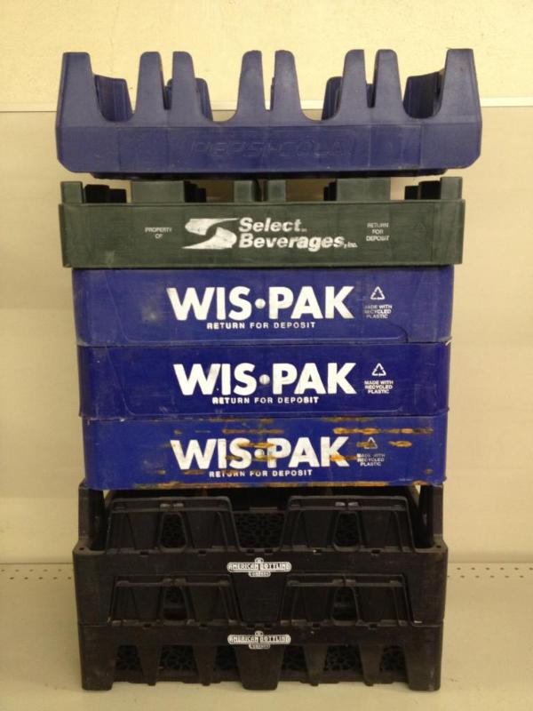 lot 42 image: 8 Misc. Pop Crates