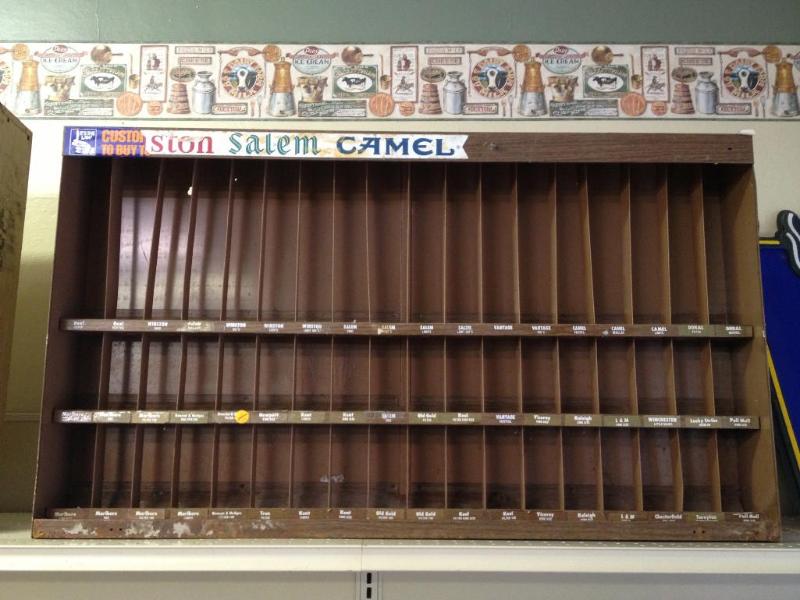 lot 56 image: Large Winston - Salem - Camel Cigerette Display Merchandiser