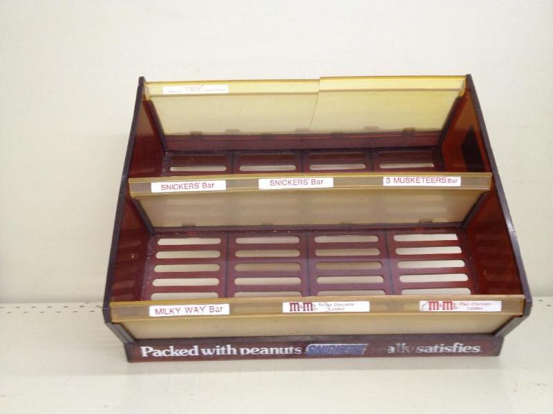 lot 62 image: Snickers Candy Bar Merchandiser