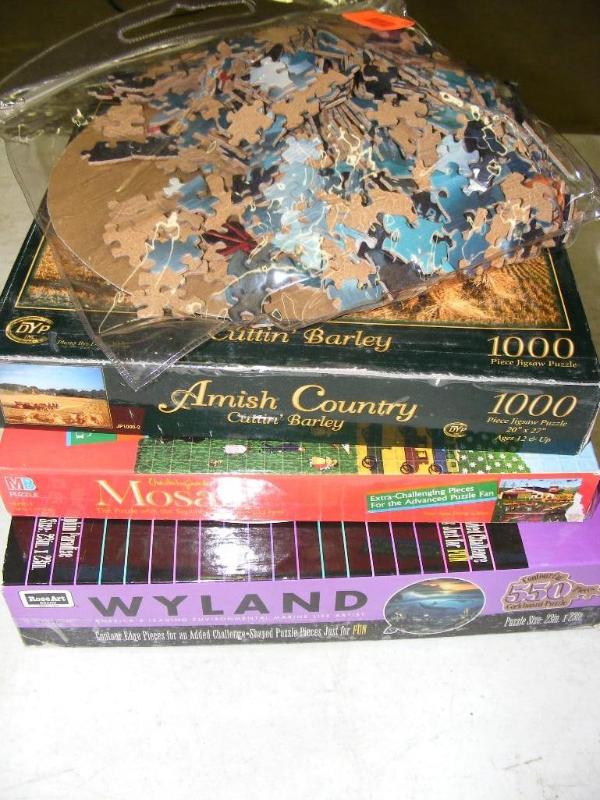 lot of Puzzles...