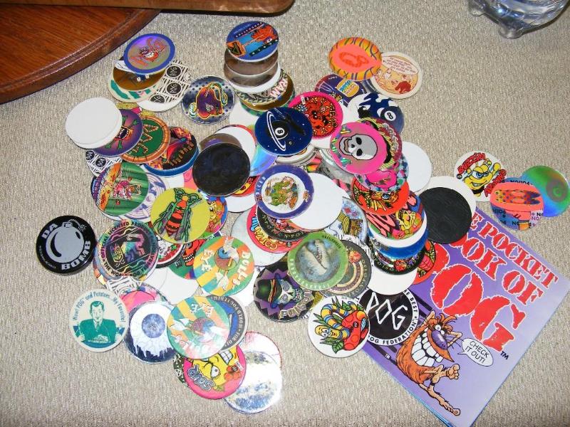 Pogs, with small booklet &nbsp...