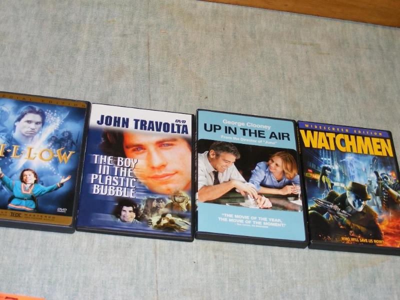lot of 4 dvd&nbspmovies...