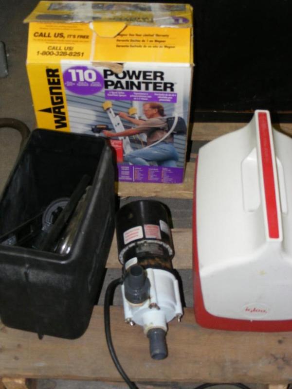 Used Wagner Power Painter, Pump and...