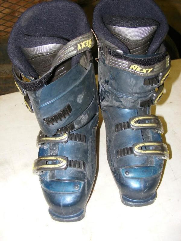 Pair of Nordica Ski Boots Skis and ...