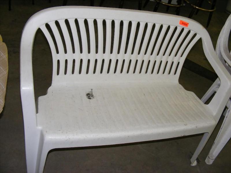 Lawn Furniture Bench and small tabl...