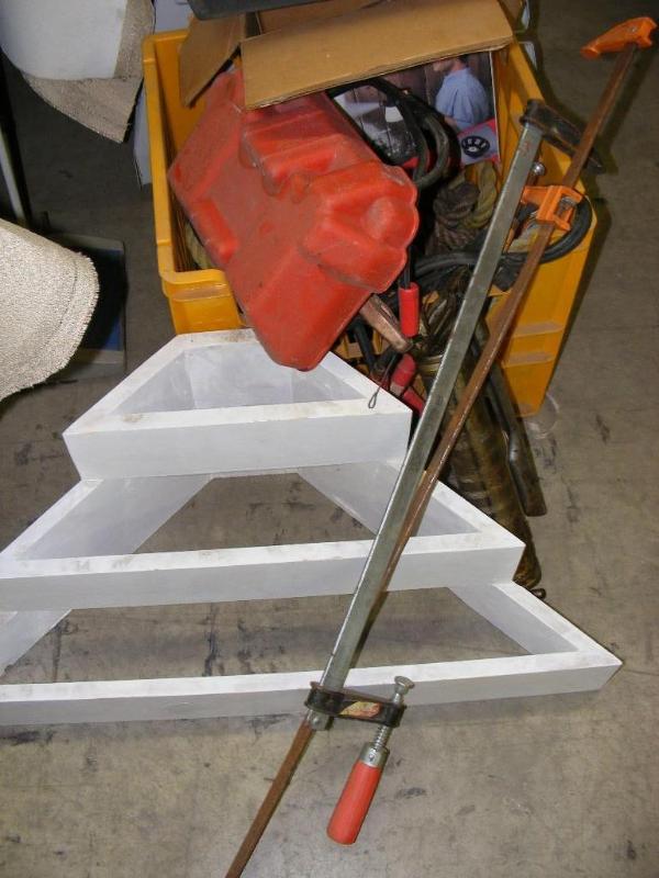 Variety Lot of Tools, ropes, clamps...