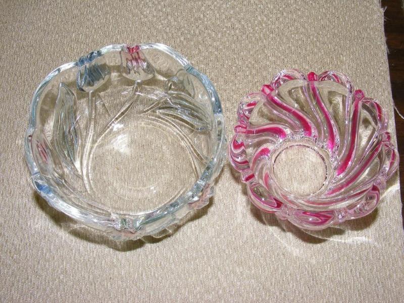Two nice glass bowls...