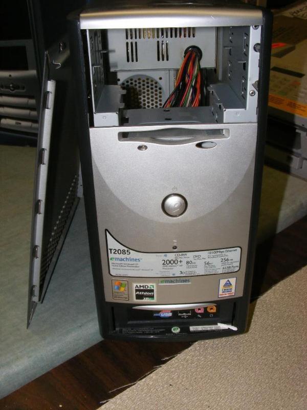 eMachine Computer Tower Case, no co...