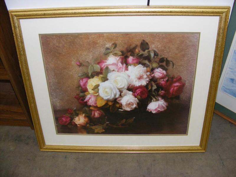 Framed Pictures, Roses...