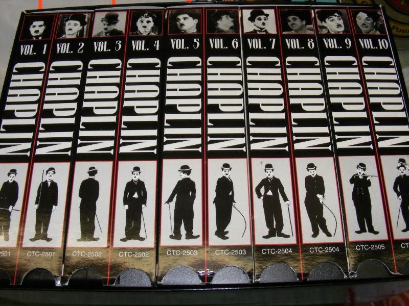 Set of Chaplin VCR Tapes, vol. 1 - ...