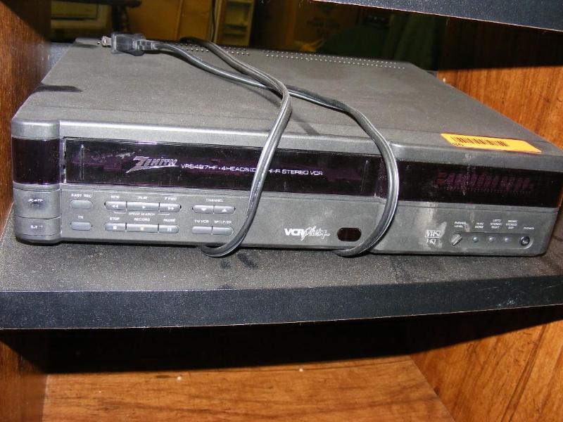 Zenith VCR...