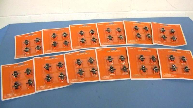 lot 18 image: (12) 4-Packs of Parachute Dudes