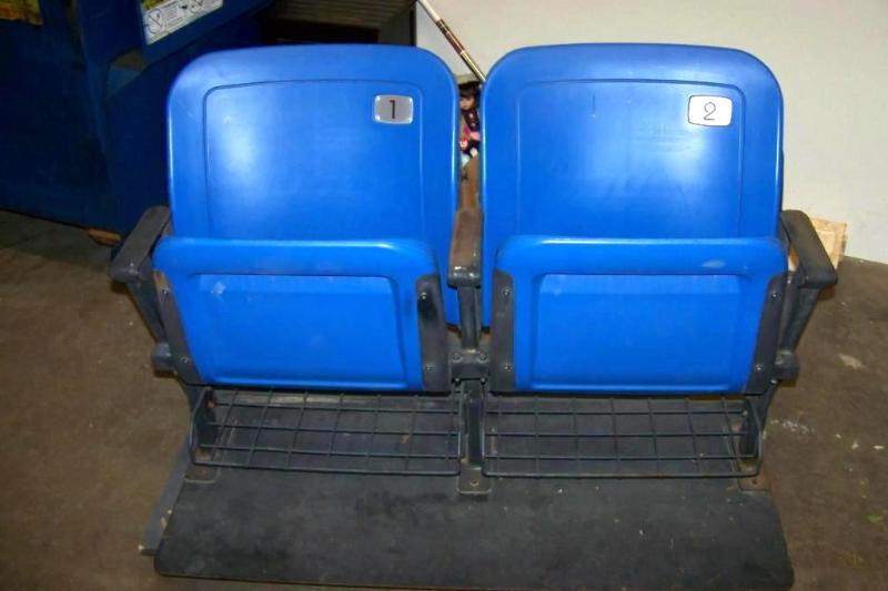lot 2 image: (2) Side-By-Side Stadium  Auditorium Seats