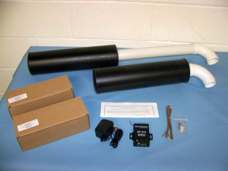 lot 48 image: In-House (Central Vacuum) Accessory Tubes and Wireless Controller Kits