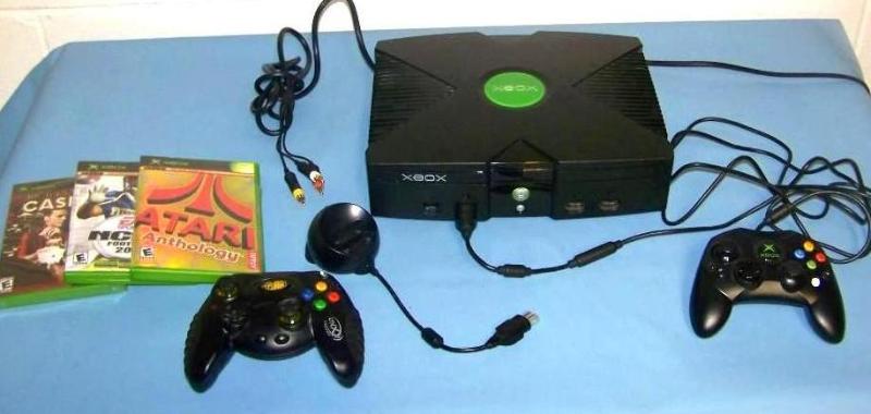 lot 51 image: Microsoft, X-Box (XBox), Video Gaming System