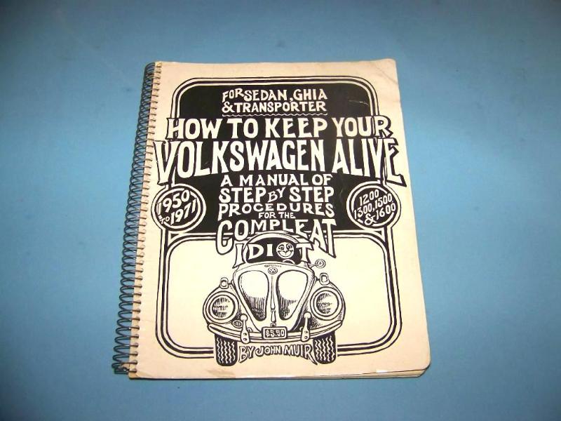 lot 57 image: How to Keep Your Volkswagon Alive Manual - VINTAGE  COLLECTABLE