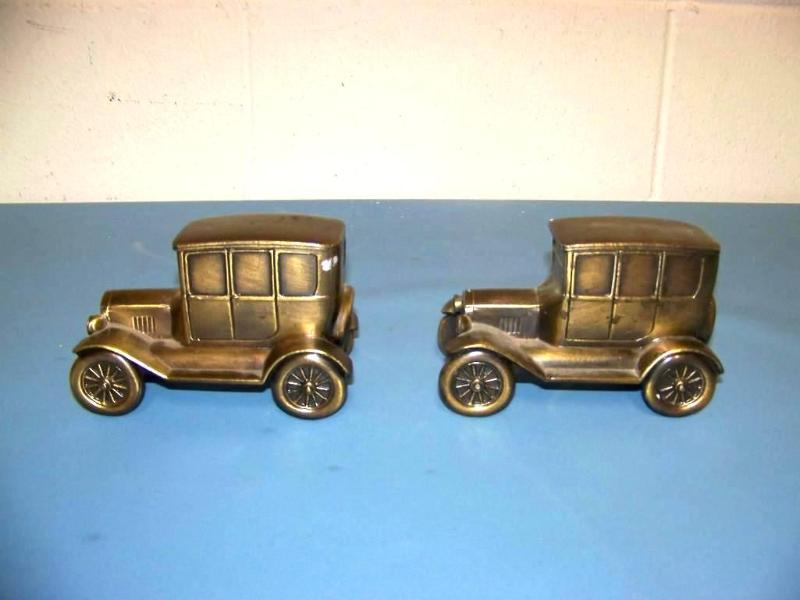 lot 59 image: (2) Ford Car Banks - VINTAGE  COLLECTABLE  ANTIQUE
