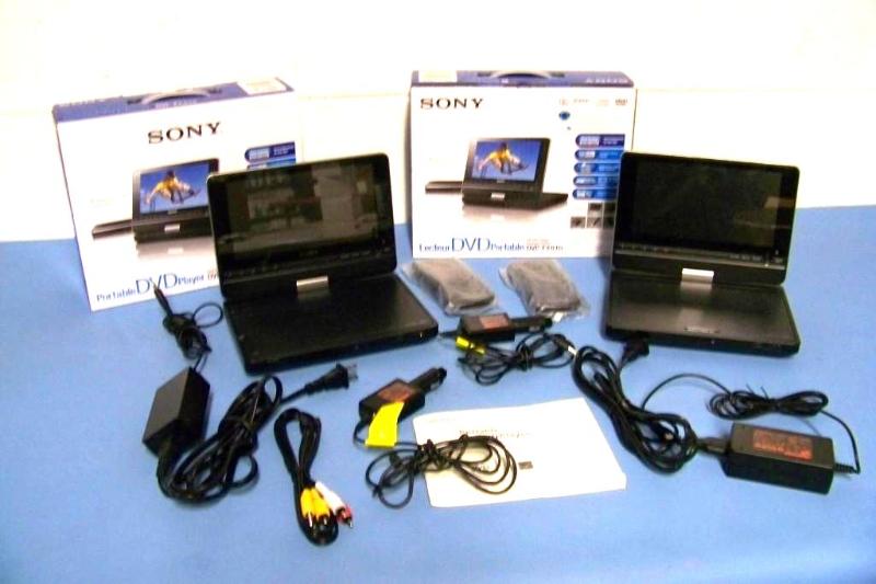 lot 6 image: (2) Sony, Portable DVD Players