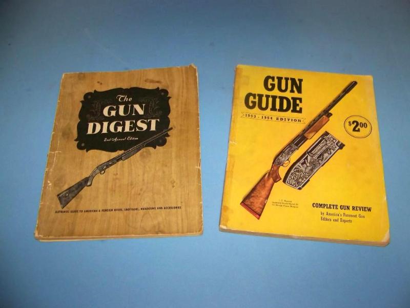 lot 61 image: Gun Digest and Gun Guide Books - VINTAGE  COLLECTABLE  ANTIQUE