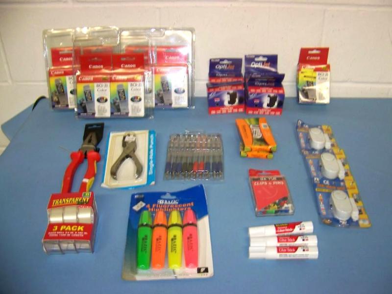 lot 81 image: Printer Ink Cartridges and Office Supplies
