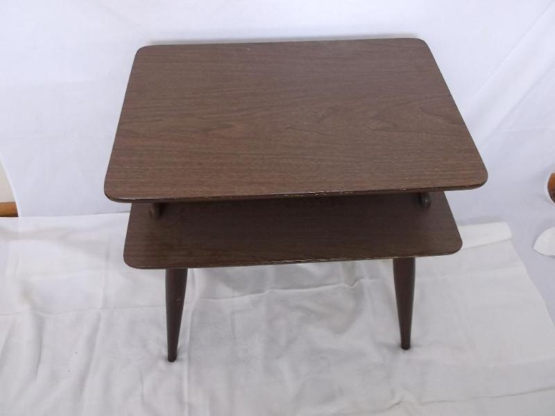 Vintage end table 23 12&quot W x ...