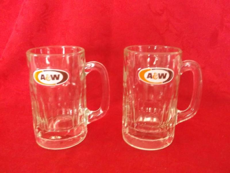 2 Collectable A&ampW mugs 5 34&q...