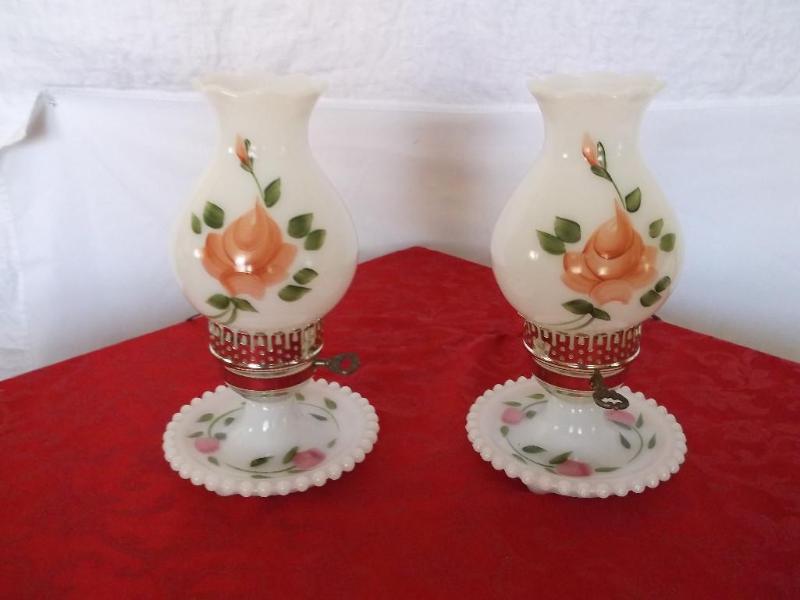 2 Beautiful hand painted dresser la...