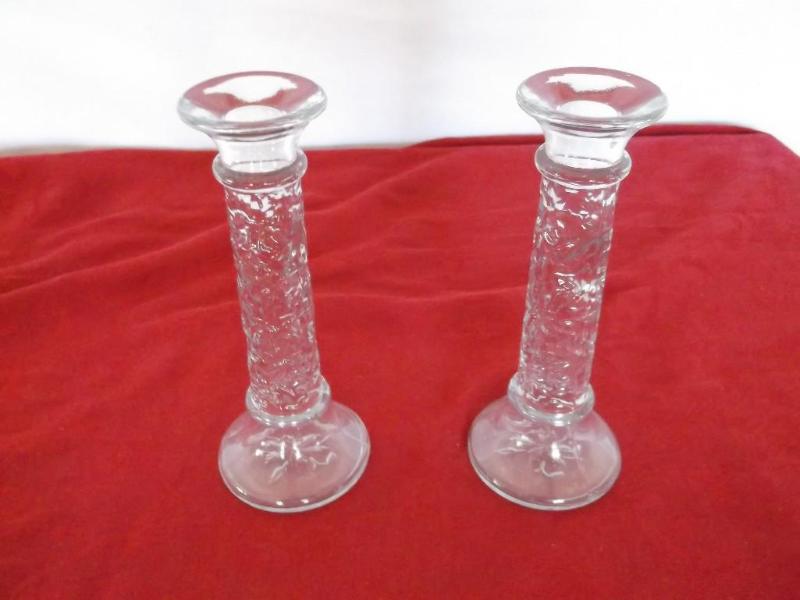 2 Fantasia crystal candle stick hol...