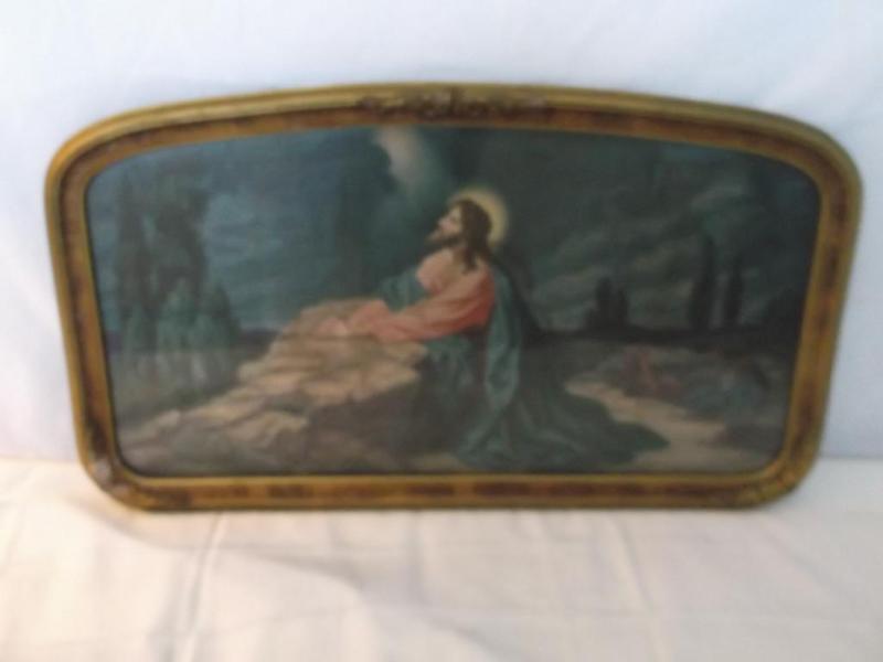 Nice Religious picture frame is 32 ...