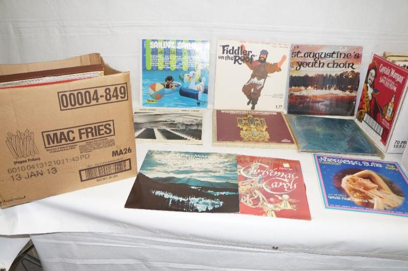 lot 31 image: Lot of Vintage Records