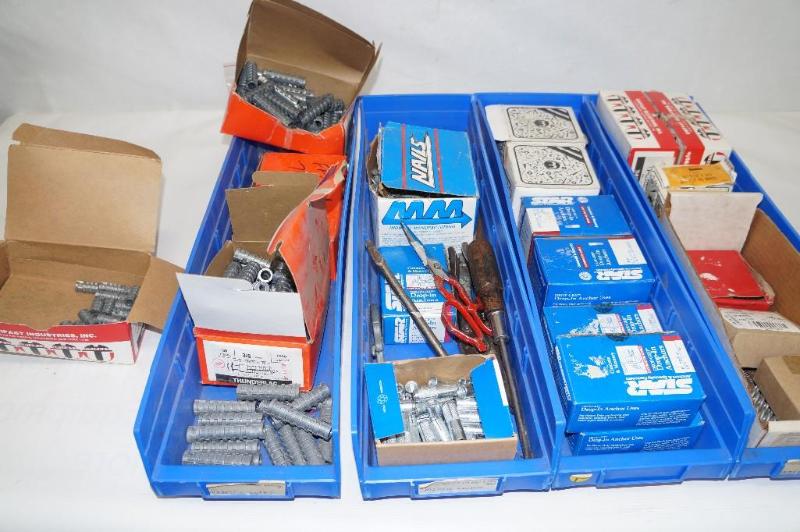 lot 44 image: Lot of Concrete & Masonry Hardware