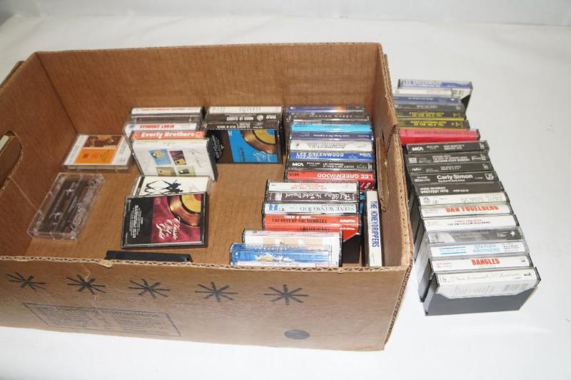 lot 46 image: Lot of Cassette Tapes