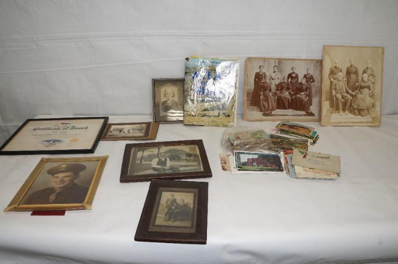 lot 5 image: Vintage Photographs and Post Cards