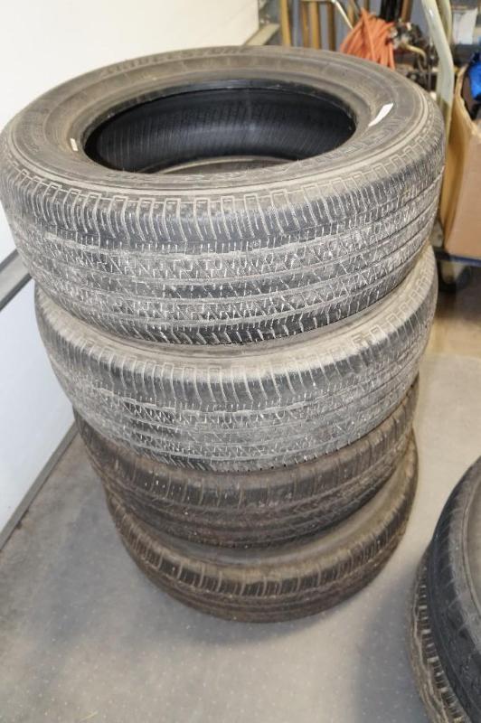 lot 55 image: Set of 4 Bridgestone Tires, Size P21560 R16