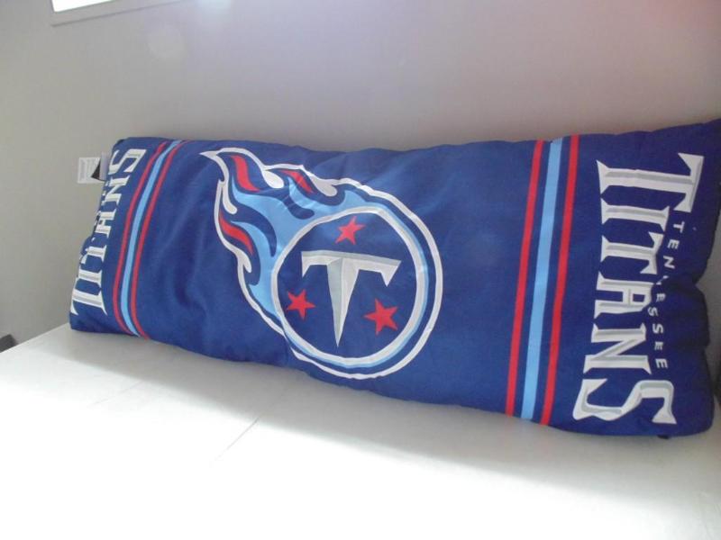 Tennessee Titans Body Pillow, Clinton, TN Officially Licensed NFL  Merchandise